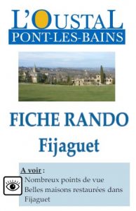 Fiche randonnée Fijaguet