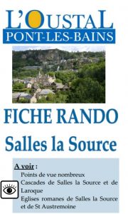 Fiche randonnée Salles-la-Source